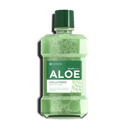 Bain de bouche blanchissant à l'Aloe Vera